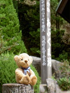 クマのルーニー 「天然記念物」の標