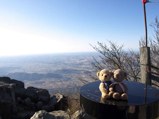 クマのルーニー 山頂からの眺め