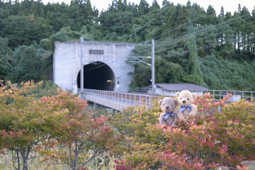 青函トンネル入口